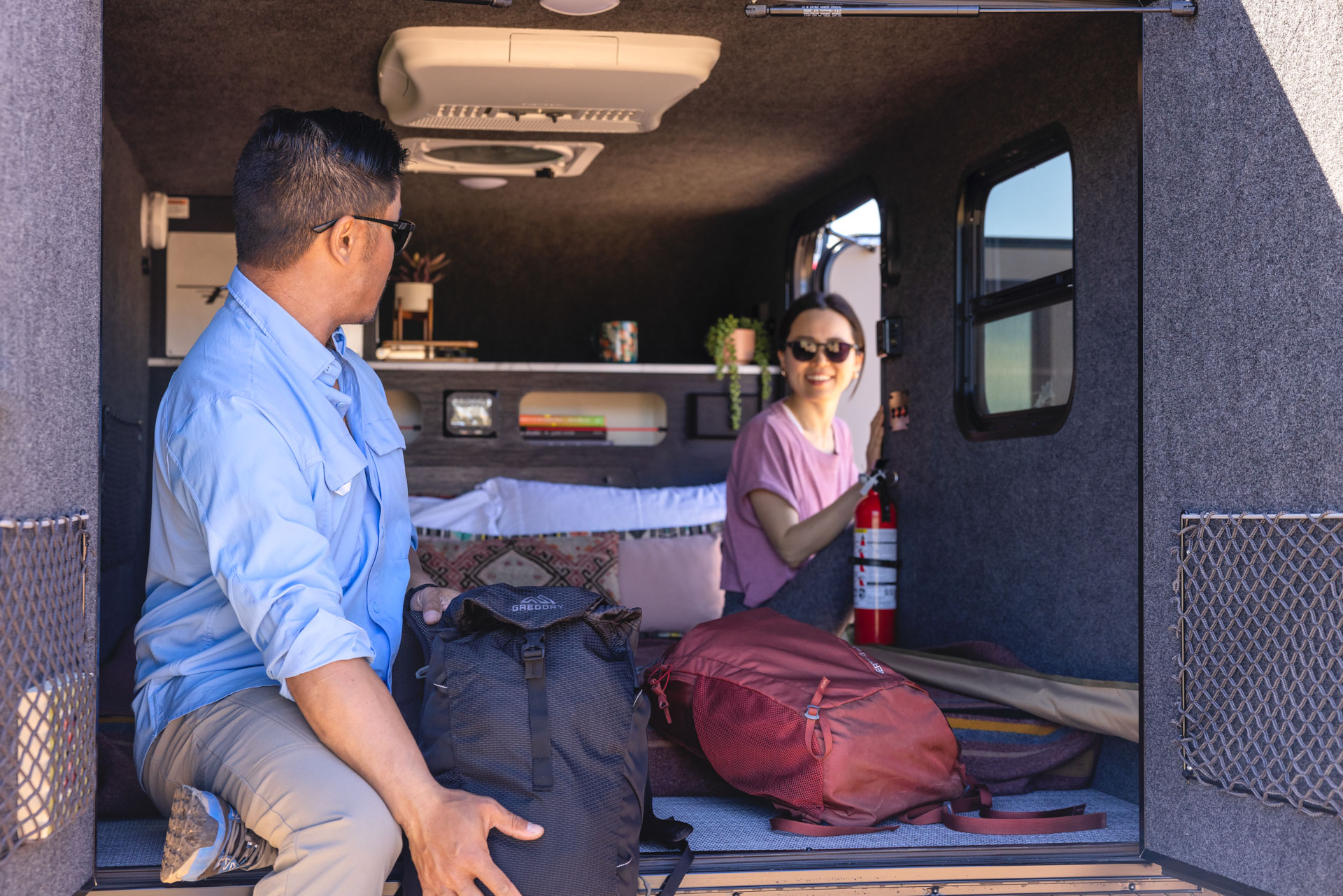 Flyer Pursue interior bed