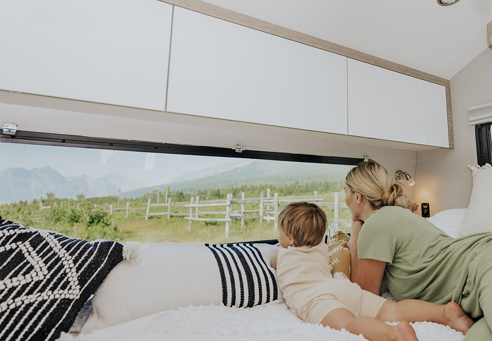 RV kitchen interior